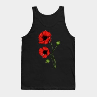 Poppies Tank Top